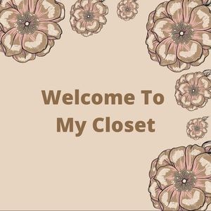 Welcome to my closet!!!